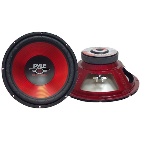 Pyle 10'' 600 Watt Subwoofer, PLW10RD PLW10RD